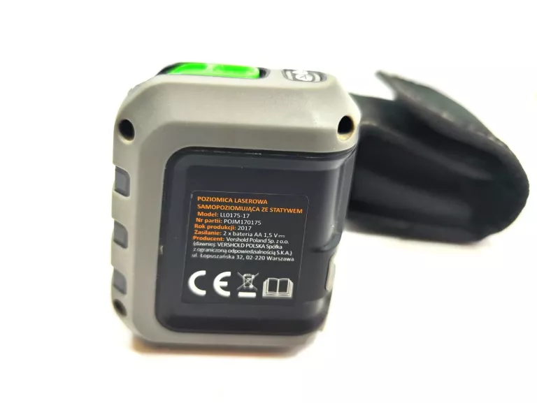 POZIOMICA LASEROWA NITEO + ETUI CZARNE
