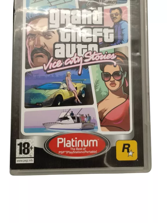PSP GTA VIVE CITY STORIES PLATINUM