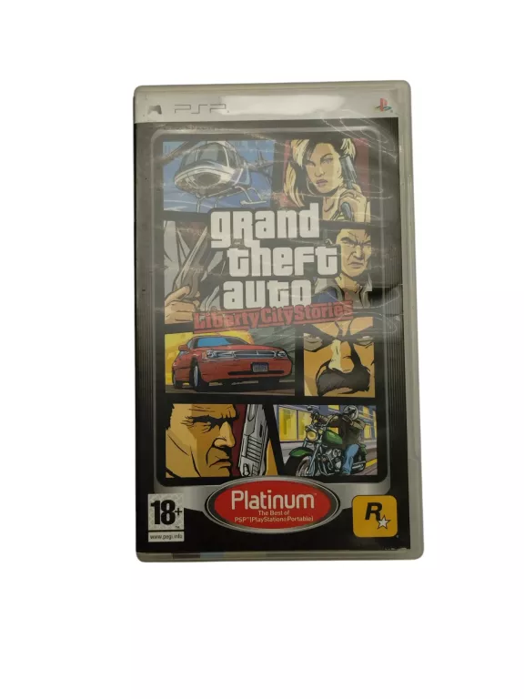 PSP GTA LIBERTY CITY STORIES PLATINUM