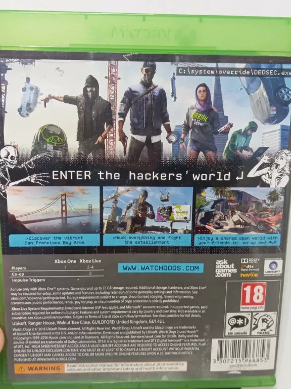 ZESTAW 5 GIER NA XBOX ONE