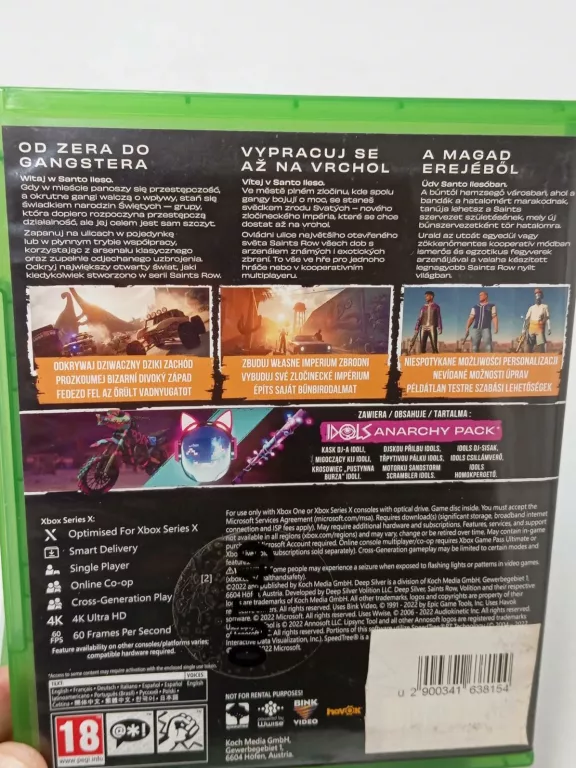 ZESTAW 5 GIER NA XBOX ONE