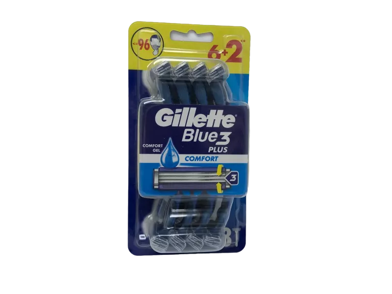 GILLETTE BLUE 3 PLUS COMFORT 6+2