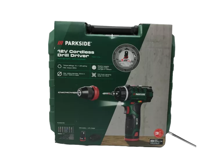 WIERTARKO WKRĘTARKA PARKSIDE 12V PBSA 12 E4