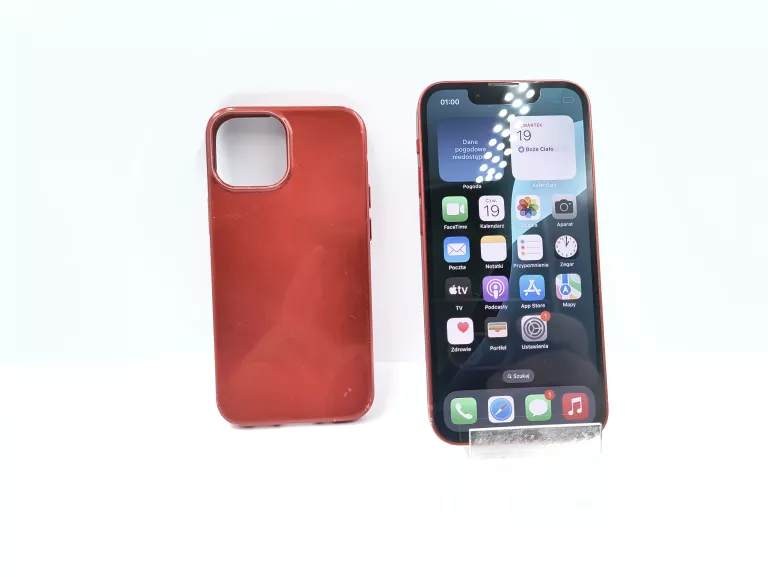 TELEFON IPHONE 13 MINI 128GB KONDYCJA 78% CZERWONY