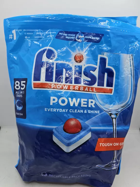 TABLETKI DO ZMYWARKI FINISH POWERBALL POWER 85SZT