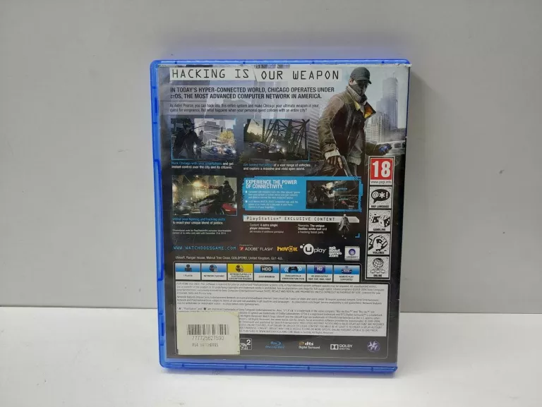 WATCH DOGS PS4