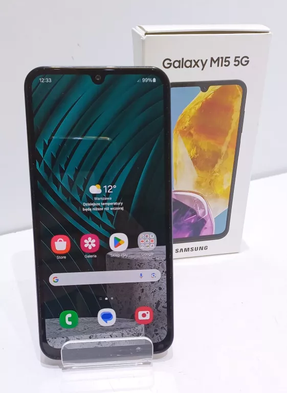 TELEFON SAMSUNG GALAXY M15 5G 4B/128GB - GWARANCJA!