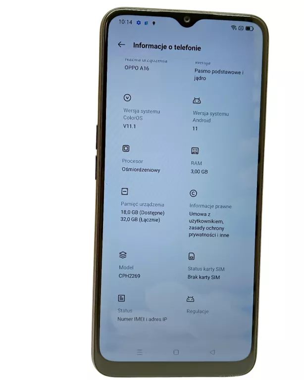 TELEFON OPPO A16