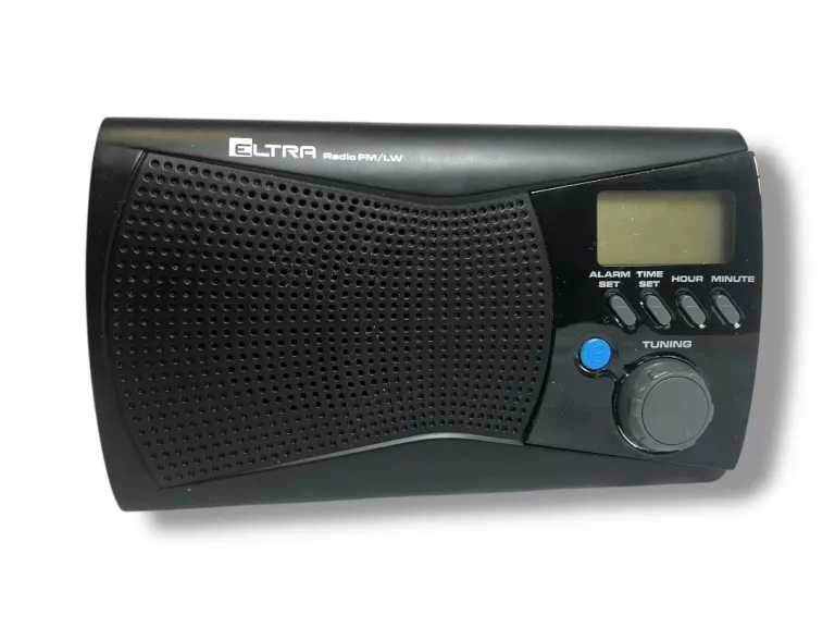 RADIO ELTRA KINGA 2 SIECIOWO-BATERYJNE AM FM ZEGAR BUDZIK