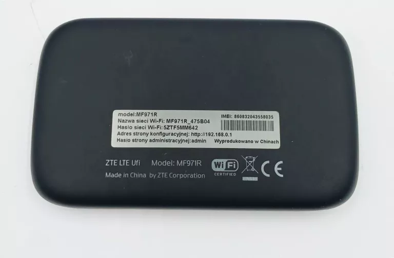 ROUTER MOBILNY ZTE MF 971R