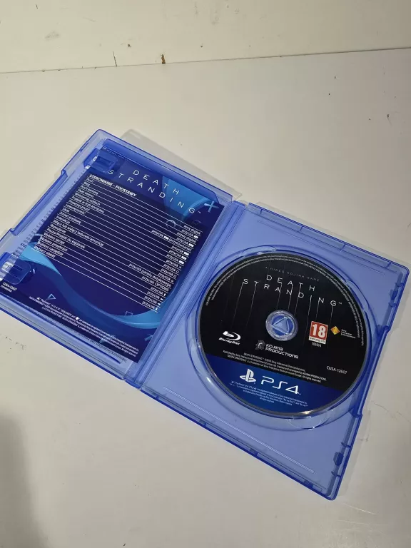 GRA NA PS 4 DEATH STRANDING