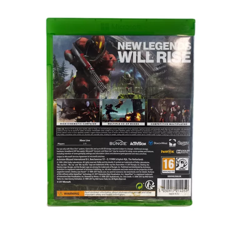 GRA XBOX ONE- DESTINY 2