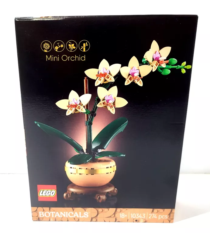 LEGO BOTANICALS MAŁA ORCHIDEA 10343