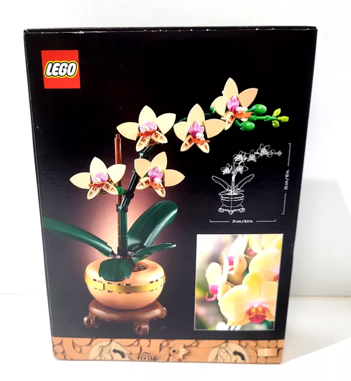LEGO BOTANICALS MAŁA ORCHIDEA 10343
