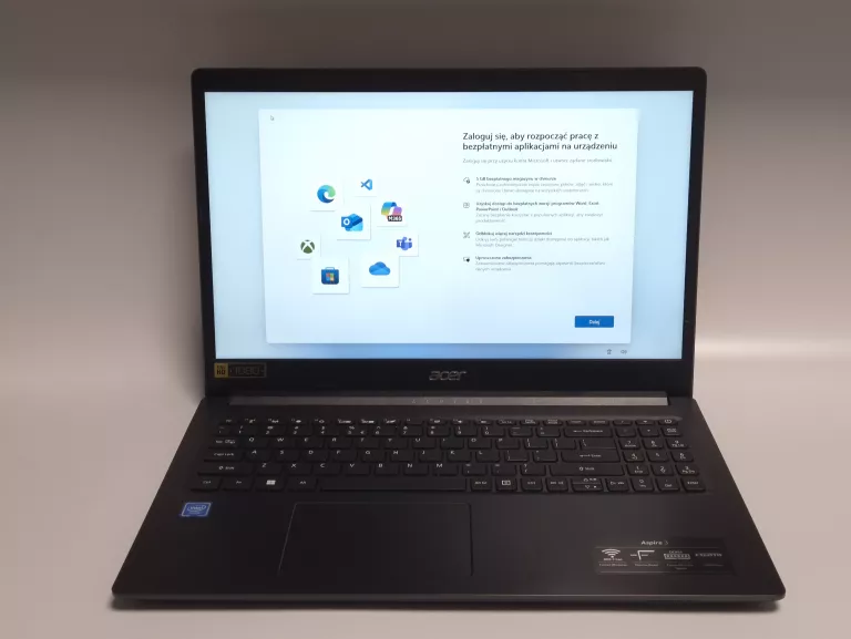 LAPTOP ACER ASPIRE 3 N19H1 4GB/128GB/INTEL CELERON/WIN11