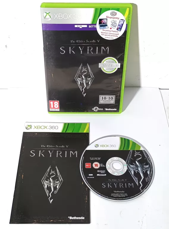 SKYRIM GRA XBOX360