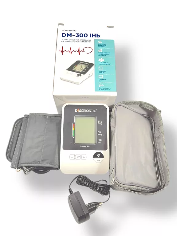 CIŚNIENIOMIERZ DIAGNOSTIC DM-300 IHB + PUDEŁKO