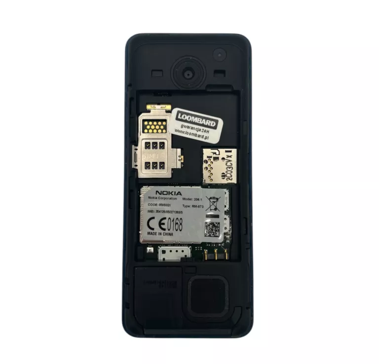 TELEFON KOMÓRKOWY NOKIA 206.1 NIEBIESKI