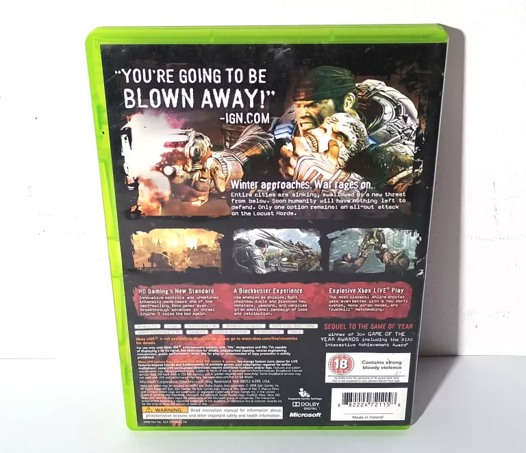 GEARS OF WAR 2 GRA XBOX360