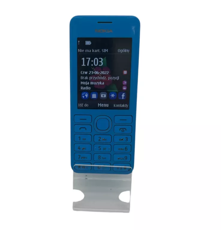 TELEFON KOMÓRKOWY NOKIA 206.1 NIEBIESKI