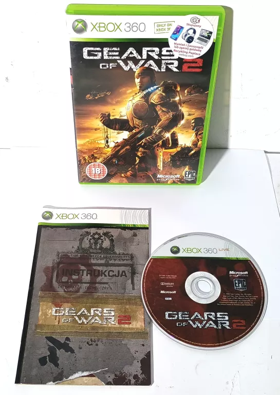 GEARS OF WAR 2 GRA XBOX360