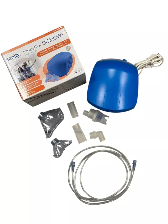 SANITY AP2819 INHALATOR KOMPRESOROWY – CICHA I WYDAJNA NEBULIZACJA