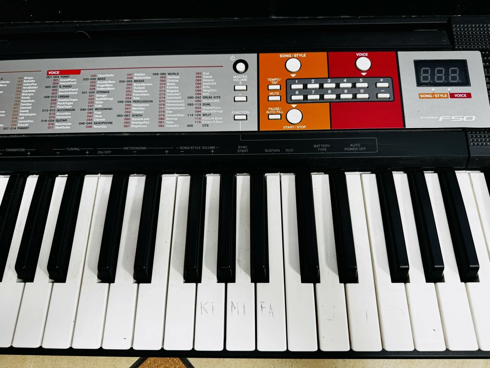 keyboard-yamaha-psr-f50-stan-11323-2