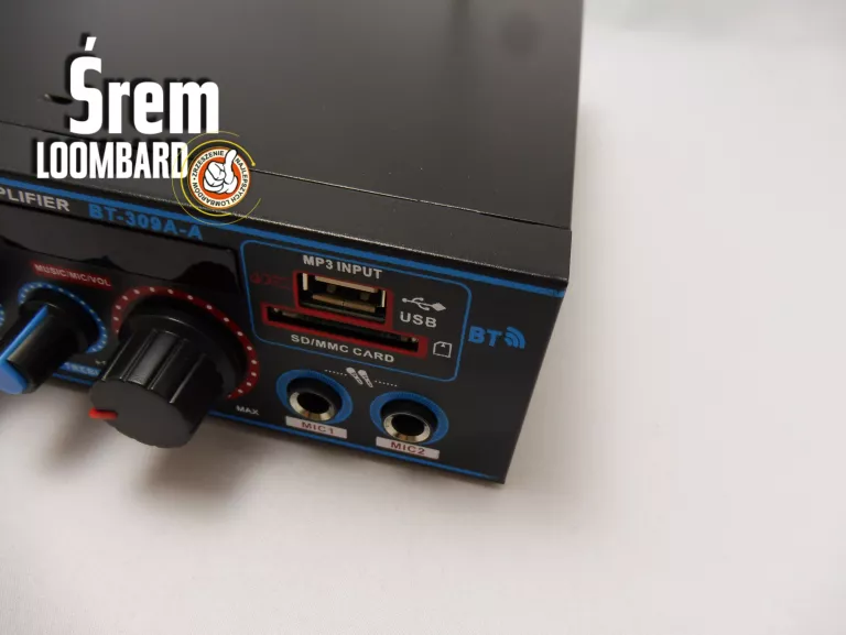 WZMACNIACZ BR-309A-A, KOMPLET, BDB STAN!