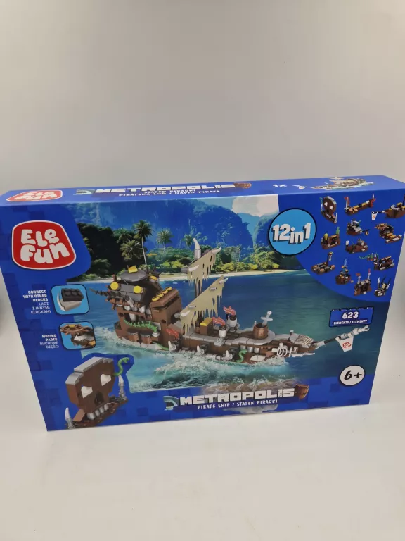 KLOCKI ELEFUN STATEK PIRATÓW