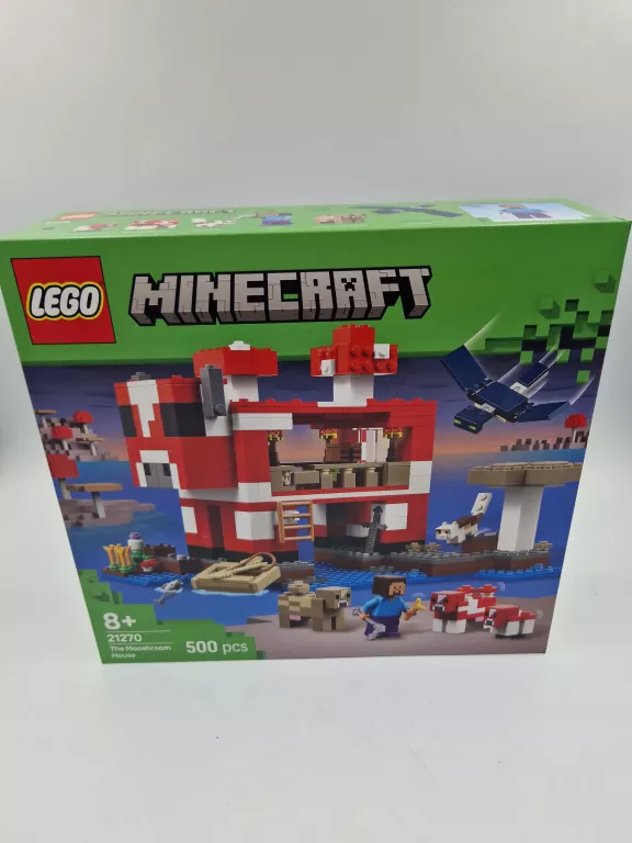LEGO MINECRAFT DOM GRZYBOWEJ KROWY 21270