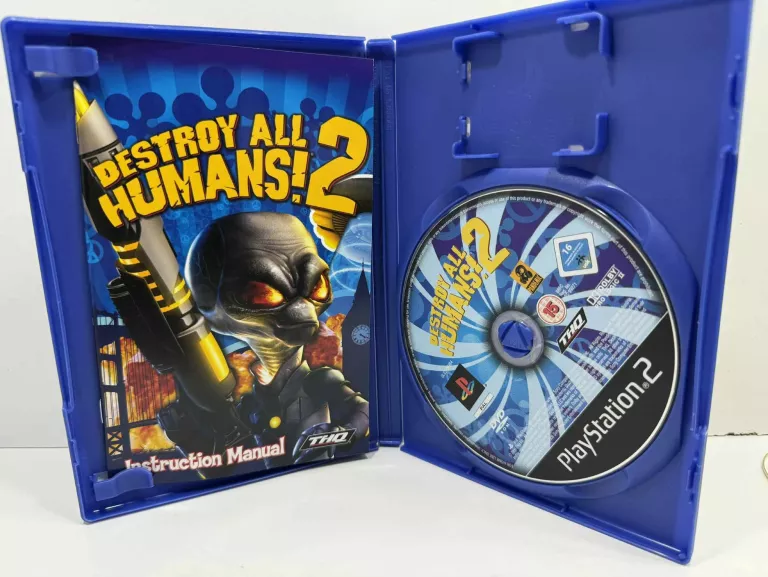 GRA DESTROY ALL HUMANS SONY PLAYSTATION 2 (PS2)