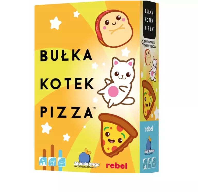 GRA PLANSZOWA BUŁKA, KOTEK, PIZZA - ZGADYWANKA DLA NAJMŁODSZYCH 5902650618