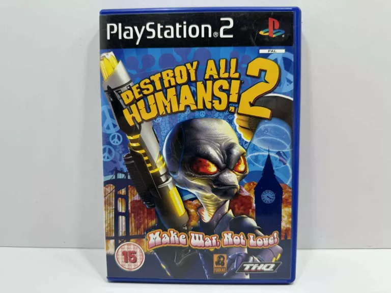 GRA DESTROY ALL HUMANS SONY PLAYSTATION 2 (PS2)