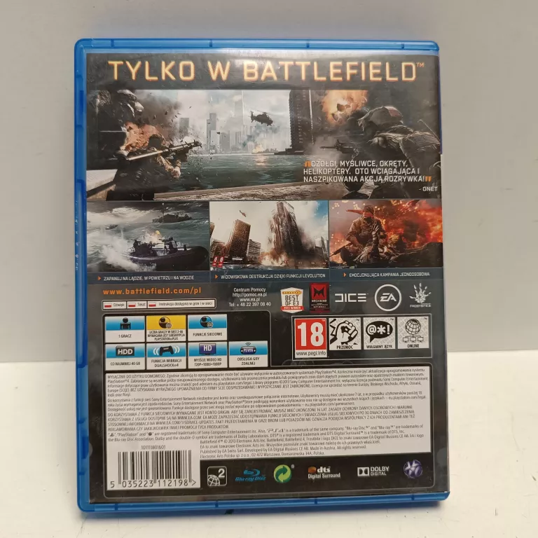 BATTLEFIELD 4 PS4