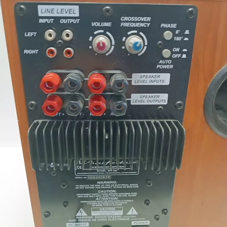 SUBWOOFER WHARFEDALE WH-208