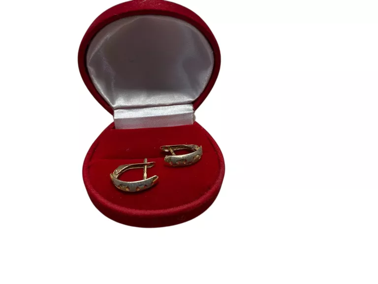 ZŁOTE KOLCZYKI PR.585 W.2,20G