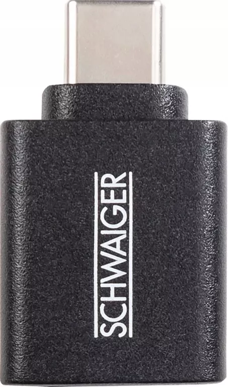 SCHWAIGER CAU310 533 ZMIENIACZ PŁCI / KABLI USB TYPE-C USB TYPU-A