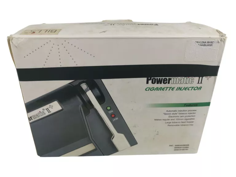 ELEKTRYCZNA MASZYNKA DO NABIJANIE PAPIEROSÓW POWERMATIC II