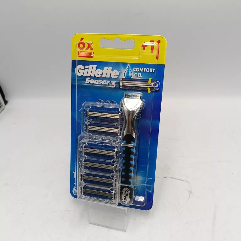 MASZYNKA GILLETTE SENSOR 3 + 6 WKŁADÓW
