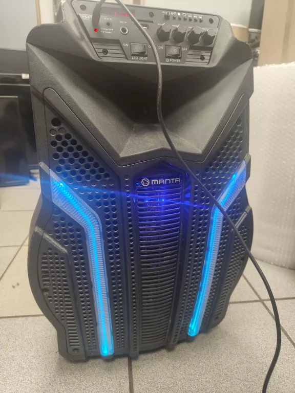 GŁOŚNIK MANTA SPK5031 40W BLUETOOTH KARAOKE