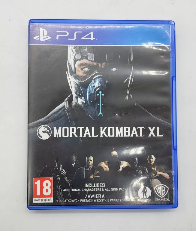 GRA NA PS4 MORTAL KOMBAT XL
