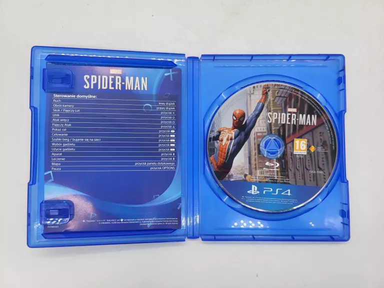 GRA NA PS4 MARVEL SPIDER-MAN