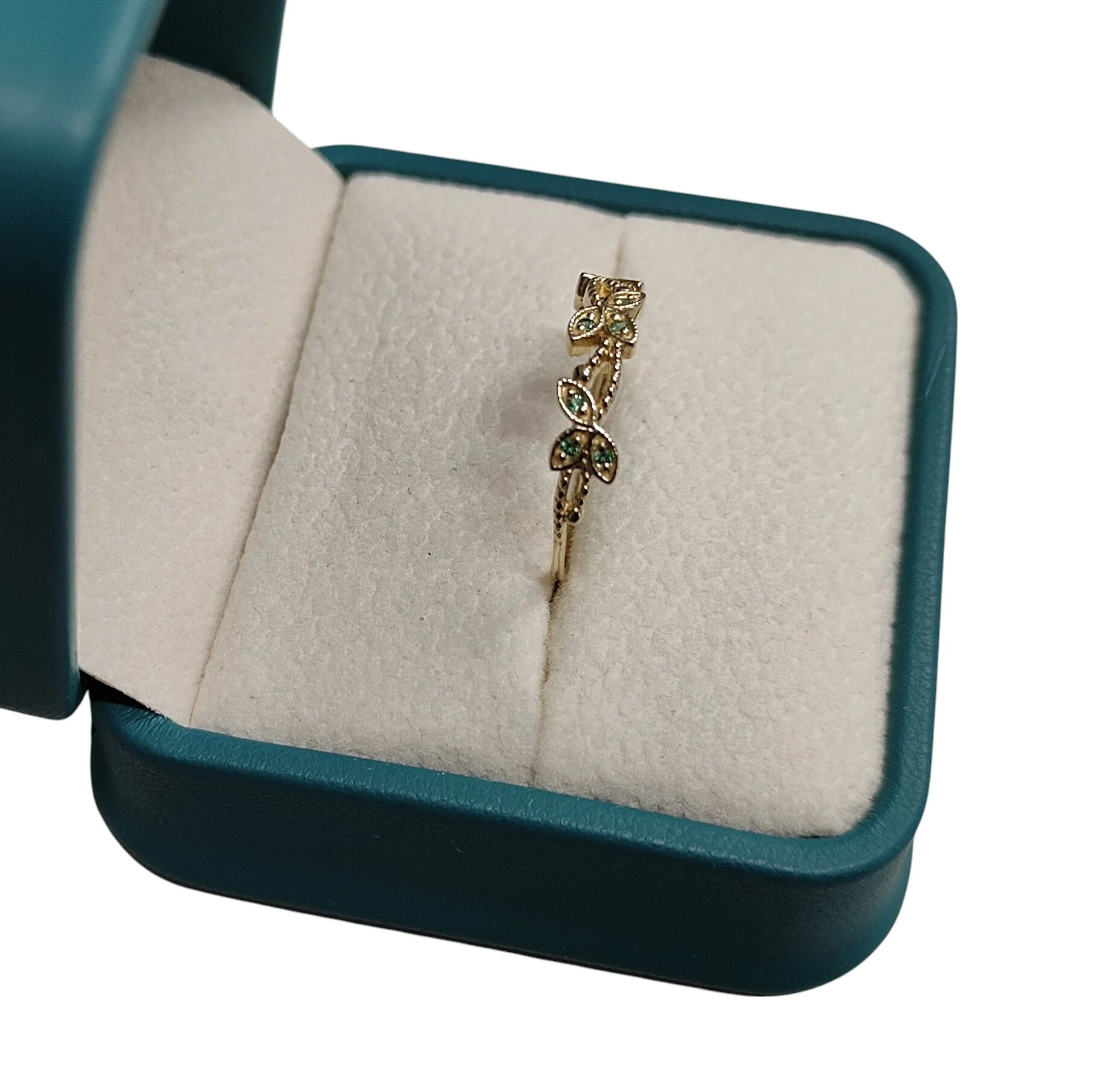 piekny-zloty-pierscionek-listki-145-g-585-r14-stan-11323-238058