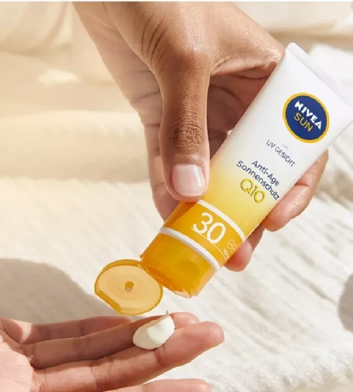 NIVEA SUN PRZECIWZMARSZCZKOWY KREM PRZECIWSŁONECZNY DO TWARZY SPF 30 50ML