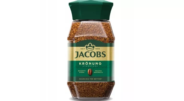 KAWA ROZPUSZCZALNA JACOBS KRONUNG 200 G ZIELONA