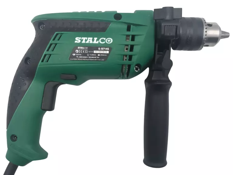 WIERTARKA UDAROWA STALCO 550W S-97145 230V 1,7KG - JAK NOWA