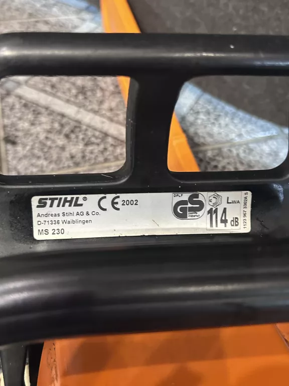 PIŁA ŁAŃCUCHOWA SPALINOWA STIHL MS230 2002R