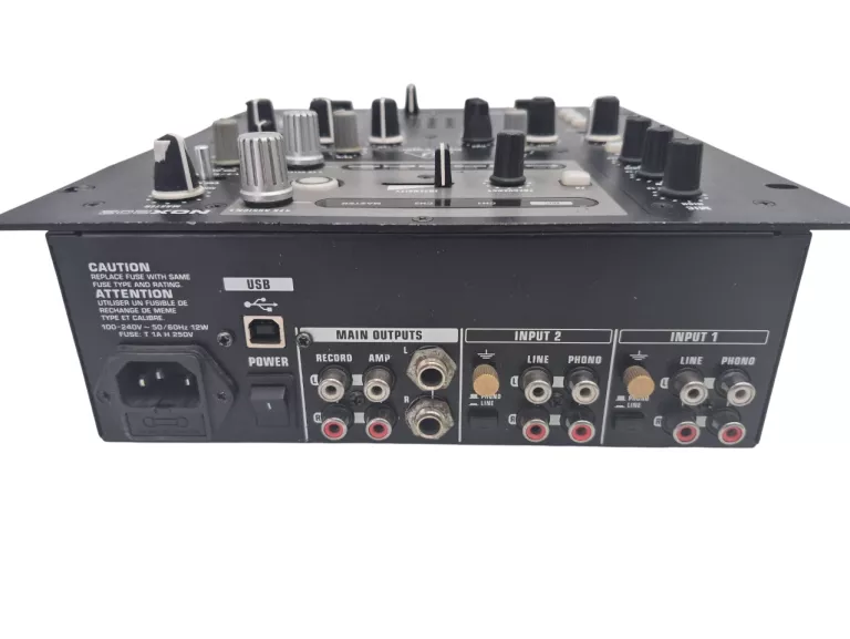 MIKSER DJ BEHRINGER NOX202 – 2-KANAŁOWY MIKSER Z INTERFEJSEM USB!