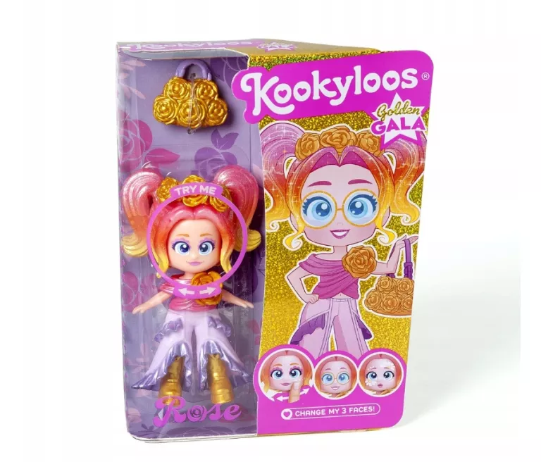 FIGURKA KOOKYLOOS GOLDEN GALA LALECZKA ROSE