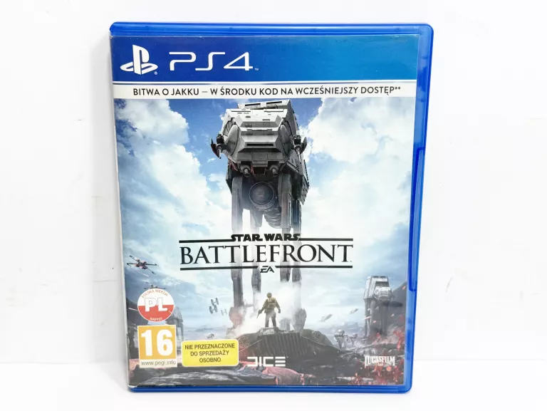 GRA PS4 STAR WARS BATTLEFRONT PL OKAZJA